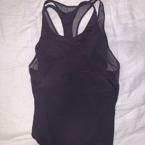 Lululemon sports bra and workout top set